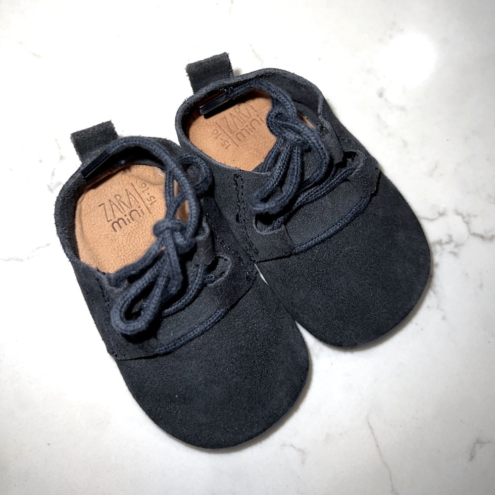 33) Zara Mini Baby Shoes